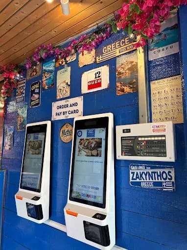 Greek Street Restaurant Interior